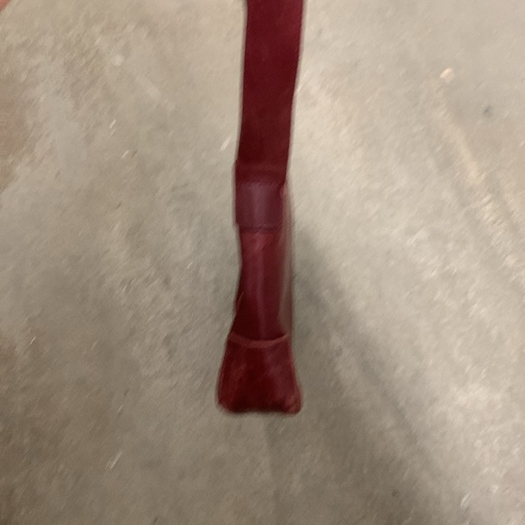 Vintag aldo y2k genuine leather Red Leather Shoulder Bag - Picture 2 of 4